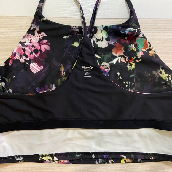 Old Navy Light Support Power Soft Long-line Sports Bra - Picture 6 of 10